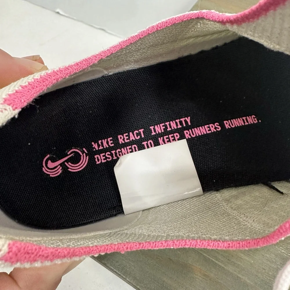 Nike Women's 11 React Infinity Run Flyknit Shoes Road Running Sneakers 90s‎